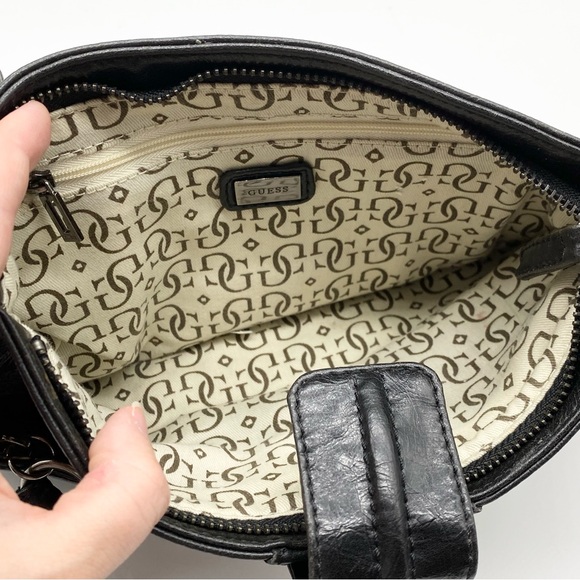 Guess Patent Leather Studded Wristlet - Picture 4 of 6